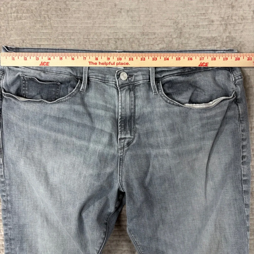 FRAME L'Homme Skinny Jeans Mens 40 Gray Faded‎ Slim Fit Denim Pants